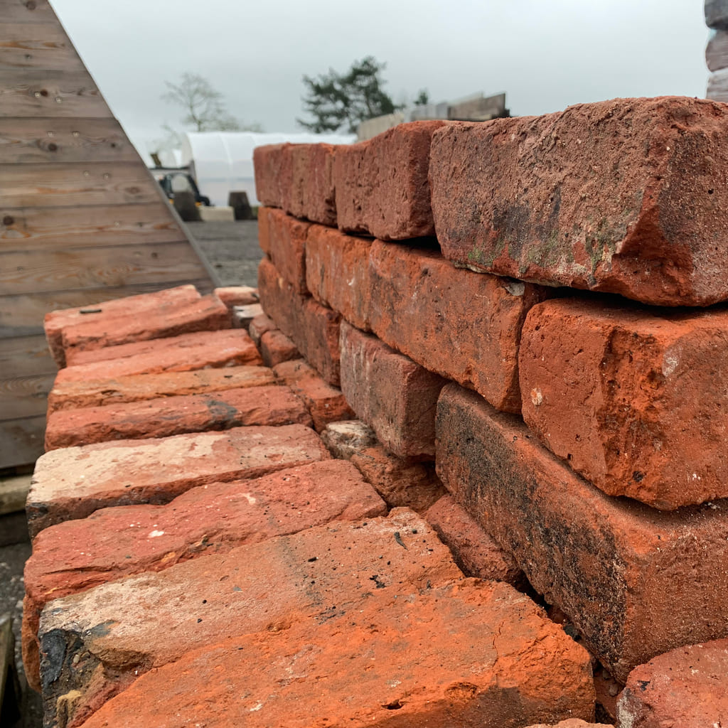 Reclaimed Handmade Red Bricks