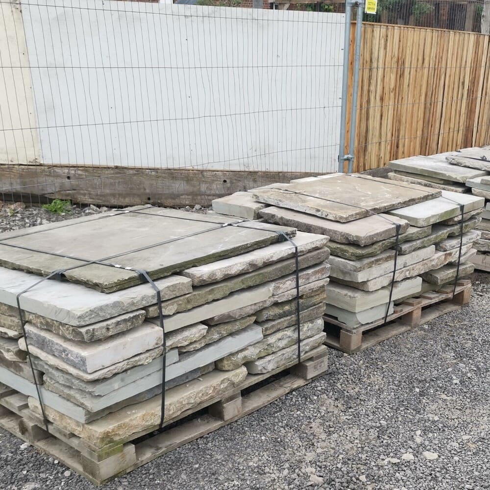 Reclaimed Yorkstone Paving